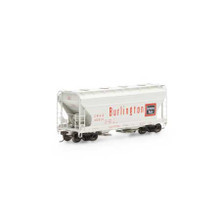 Athearn RTR 93451 CB&Q Burlington ACF 2970 Covered Hopper #183910 HO