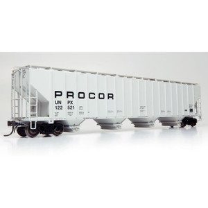 Rapido 157005A PROCOR UNPX Black 5820 Covered Hopper Single Car #122521 HO