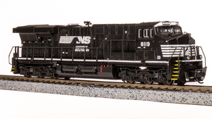 BLI 7297 GE ES44AC, NS #8119, Black & White, Paragon4 Sound/DC/DCC, N