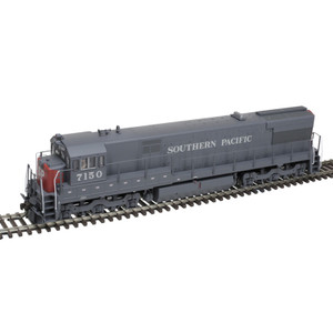 Atlas 10003672 SP Southern Pacific U28C #7155 Silver DC HO