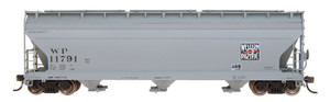 Intermountain 47033-17 WP Western Pacific 4650 cf 3-bay Hopper #11786 HO