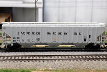 Intermountain 453109-03 Evergreen Fish Hatchery #5902 4750 CF Rib-Sided 3-bay Hopper NEW Date 4-73 HO