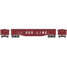 Roundhouse 82114 SOO Line #67474 50' Covered Gondola HO