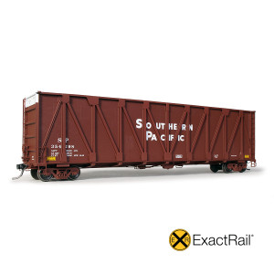 Exactrail EP-80101-35 Southern Pacific  7466 cf Wood Chip Gondola #354381 HO