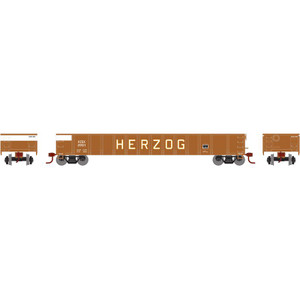 Athearn N 1478 Herzog 52' Mill Gondola #3906 N scale