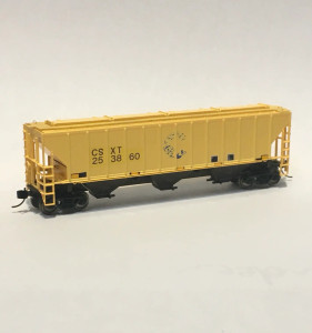 Trainworx 24424-04 CSXT Chessie Re-stencil PS 4427 Hopper  #253860 N scale