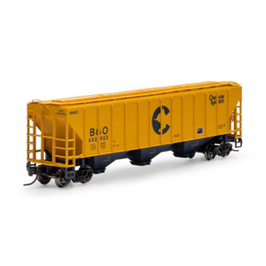 Athearn N 27405 B&O Chessie 4427 Covered Hopper #602923 N scale