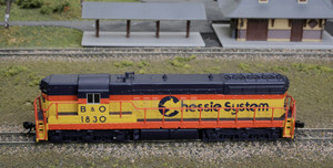 Atlas N 40005304 Chessie B&O SD-7 #1827 DC