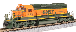 BLI 9952 BNSF SD40-2 #6366 DC STEALTH No Sound N scale