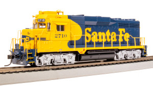 BLI 9560 Santa Fe GP30 #2710 DC STEALTH No Sound HO scale