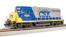 BLI 9568 CSX GP30 #4224 DC STEALTH No Sound HO scale