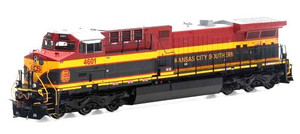 Athearn Genesis 31654 KCS AC4400CW DCC & SOUND #4601 HO