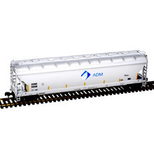 Atlas N scale 50006072 ADM Pressureaide Covered Hopper # 50076