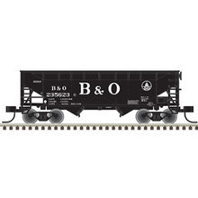 Atlas N scale 50006130 B&O 2-bay Hopper 3-car set