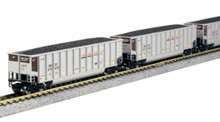 Kato, N scale, BNSF, Bethgon Coalporters, 8-car, set, 106-4633