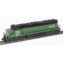 Atlas N 40005564 Burlington Northern BN SD45 "Silver Version" DC Sound Ready (not sound equipped) #6536