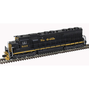 Atlas N 40005574 Rio Grande D&RGW SD45 "Silver Version" DC Sound Ready (not sound equipped) #5318