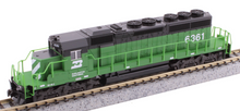 KATO N Scale 176-4823-DCC Burlington Northern (Early) SD40-2 #6361