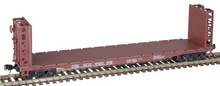 Atlas N scale 50005798 GM&O Gulf, Mobile & Ohio 48' GSI Bulkhead Flat Car #74052
