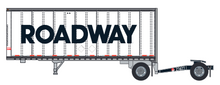 Trainworx 42884-02 Roadway Pup Trailer & Dolly N scale *