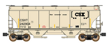 Intermountain 669001-05 CSX Trinity 3281 2-bay Covered Hopper #243042 N Scale