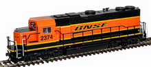 Atlas Trainman 10004553 BNSF "H4" GP38-2 #2374 DC Silver HO