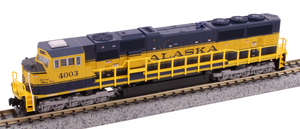 KATO N Scale 176-6410-S Alaska RR SD70MAC "Spirit of Moose Pass" #4003 DCC & Sound