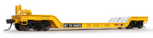 EE-1761-1 TTX Depressed Center Flat Car "New Logo" #130573 HO