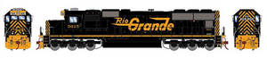 Athearn Genesis 75734 Rio Grande D&RGW SD70 #5615 DC HO