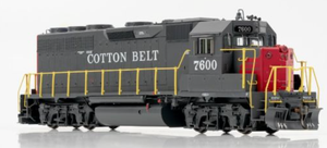 Rapido 40525 SSW Cotton Belt GP40 #7604  DCC & Sound HO