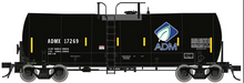 Atlas 20007220 ADM (Leaf & Conspicuity stripes) 17,600 gal Trinity Corn Syrup Tank Car #17286 HO