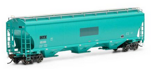 Athearn Genesis 97151 Interstate Commodities Inc 3-Bay Trinity Hoppers #95100 HO "Primed For Grime'