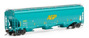 Athearn Genesis 97148 Joseph Transportation Inc 3-Bay Trinity Hoppers #96087 HO "Primed For Grime'