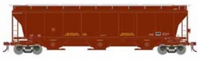 Athearn Genesis 89974 "Data Only" Brown 3-Bay Trinity Hoppers #---- HO