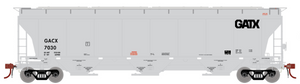 Athearn Genesis 89954 GATX Corp 3-Bay Trinity Hoppers #7051 HO