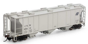 Athearn Genesis 73603 Chicago North Western PS-2 2893 3-Bay Covered Hopper #95387 HO