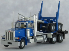 Trainworx 47984 Peterbilt Blue 379 Log Truck/Trailer N scale