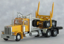 Trainworx 47985 Peterbilt Yellow 379 Log Truck/Trailer N scale