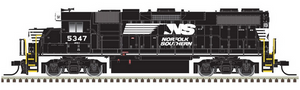 Atlas N 40004822 Norfolk Southern GP38-2 #5347 DC Silver edition 
