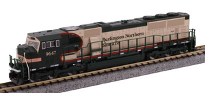 Kato N Scale 176-6503-DCC BNSF SD70MAC #9647 DCC