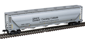 Atlas N scale 50005677 Grace Davison Cracking Catalysts PD5000 Covered Hopper #550087