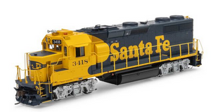 Athearn Genesis 66354 Santa Fe #3418 GP39-2u DCC/Tsunami2 Sound HO