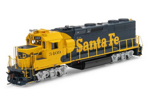 Athearn Genesis 66252 Santa Fe #3409 GP39-2u DC HO