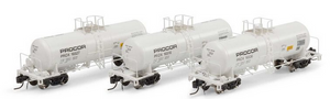 Athearn Genesis N 15324 Procor UTC 13K Acid Tank Car 3-pack N scale