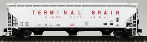 IMRC 65393-11 Terminal Grain #1043 4750 3-bay Hopper N scale