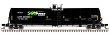 Atlas N 50006184 Soy Power Bio Fuels 25500 gal Tank Car 3-car set