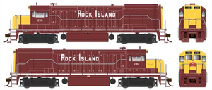 Bowser 25171 Rock Island U25B "Maroon' Phase IV #226 DCC & Loksound HO Bowser 25171 Rock Island U25B "Maroon' Phase IV #226 DCC & Loksound HO