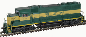 Atlas 10004240 Atlanta & St. Andrews Bay (Bay Line) GP40-2 #6419 DCC & Sound HO