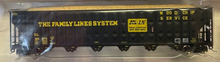 Trainworx 27009-05 Family Lines Woodchip Hopper #196148  N scale