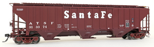 Tangent 36372-02 ATSF Santa Fe PS-2 4750 Covered Hopper #313329 HO